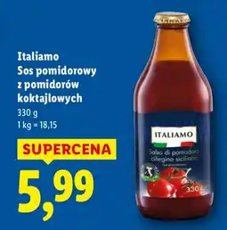 Lidl Sos pomidorowy z pomidorów koktajlowych Italiamo oferta
