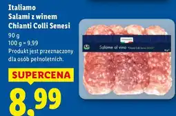 Lidl Salami z winem Chianti Colli Senesi Italiamo oferta