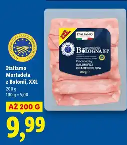 Lidl Mortadela z Bolonii XXL Italiamo oferta