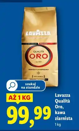 Lidl Kawa ziarnista Lavazza Qualità Oro oferta