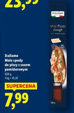 Lidl Małe spody do pizzy z sosem pomidorowym Italiamo oferta