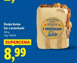 Lidl Ser z orzechami Deska Serów oferta