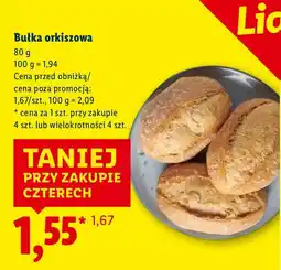 Lidl Bułka orkiszowa Piekarnia Lidla oferta