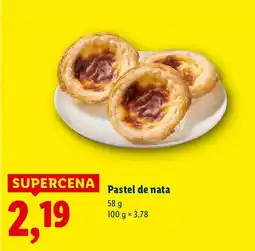 Lidl Ciastko pastel de nata Piekarnia Lidla oferta