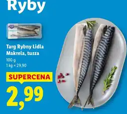 Lidl Makrela tusza Targ Rybny Lidla oferta
