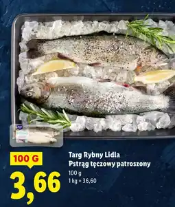 Lidl Pstrąg tęczowy patroszony Targ Rybny Lidla oferta