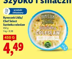 Lidl Surówka Ryneczek Lidla/Chef Select coleslaw oferta
