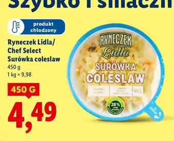Lidl Surówka Ryneczek Lidla/Chef Select coleslaw oferta