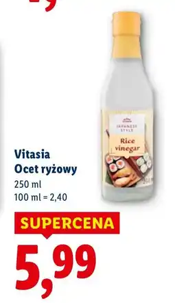 Lidl Ocet ryżowy Vitasia oferta