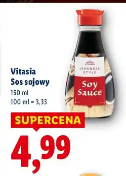 Lidl Sos sojowy Vitasia oferta