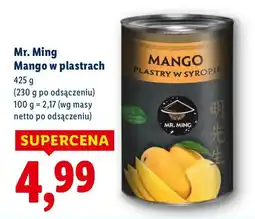 Lidl Mango w plastrach Mr. Ming oferta