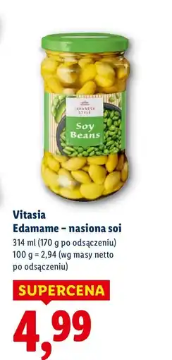 Lidl Nasiona soi Edamame Vitasia oferta
