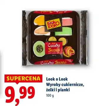 Lidl Wyroby cukiernicze Look o Look żelki i pianki oferta