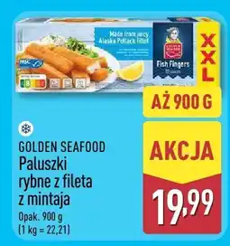 ALDI Paluszki rybne z fileta z mintaja GOLDEN SEAFOOD oferta