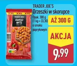 ALDI Orzeszki w skorupce o smaku paprykowym TRADER JOE'S oferta