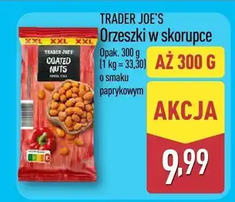 ALDI Orzeszki w skorupce o smaku paprykowym TRADER JOE'S oferta