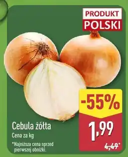 ALDI Cebula żółta Aldi oferta