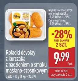 ALDI Roladki devolay z kurczaka Aldi oferta