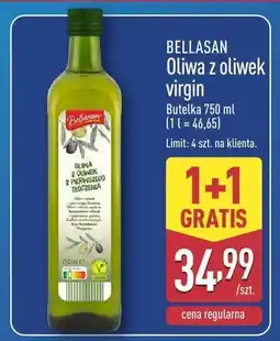 ALDI Oliwa z oliwek virgin Bellasan oferta