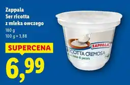 Lidl ZAPPALA Ser ricotta z mleka owczego oferta