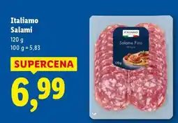 Lidl Italiamo Salami oferta