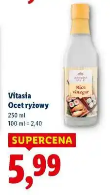 Lidl VITASIA Ocet ryżowy oferta