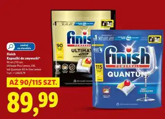 Lidl FINISH Kapsułki do zmywarki oferta