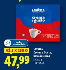Lidl LAVAZZA Crema e Gusto, kawa mielona oferta