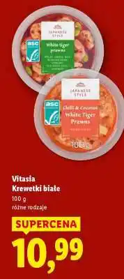 Lidl VITASIA Krewetki białe oferta