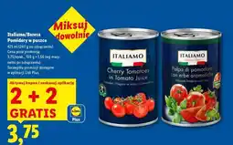 Lidl Italiamo/Baresa Pomidory w puszce oferta