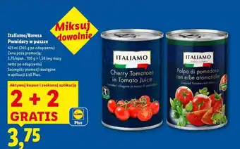 Lidl Italiamo/Baresa Pomidory w puszce oferta