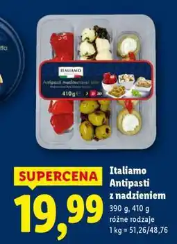 Lidl ITALIAMO Antipasti z nadzieniem oferta