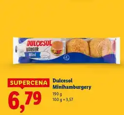 Lidl Dulcesol Minihamburgery oferta