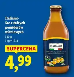 Lidl Italiamo Sos z żółtych pomidorów wiśniowych oferta