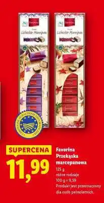 Lidl FAVORINA Przekąska marcepanowa oferta
