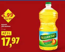 Lidl KUJAWSKI Olej rzepakowy oferta