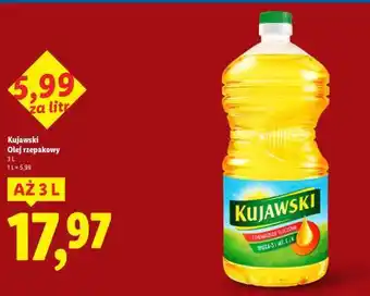 Lidl KUJAWSKI Olej rzepakowy oferta