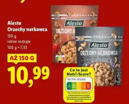 Lidl ALESTO Orzechy nerkowca oferta