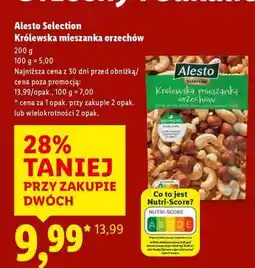 Lidl ALESTO SELECTION Królewska mieszanka orzechów oferta