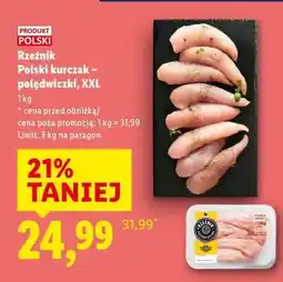 Lidl RZEŹNIK Polski kurczak – polędwiczki, XXL oferta