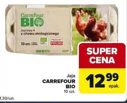 Globi Jajka Carrefour Bio 10 szt oferta