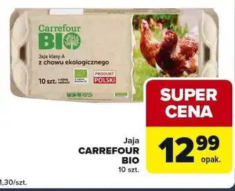 Globi Jajka Carrefour Bio 10 szt oferta