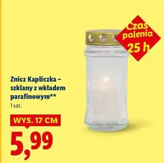 Lidl Znicz Kapliczka oferta