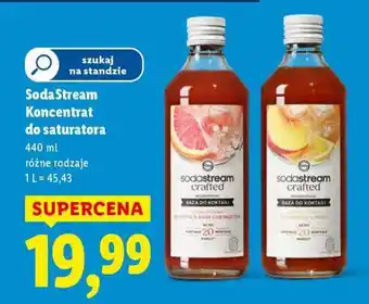 Lidl SodaStream Koncentrat do saturatora oferta