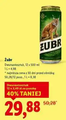 Lidl Żubr oferta