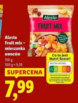 Lidl Alesto Fruit mix – mieszanka owoców oferta