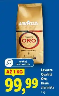 Lidl LAVAZZA Qualità Oro, kawa ziarnista oferta