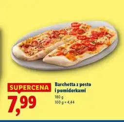 Lidl Barchetta z pesto i pomidorkami oferta