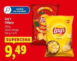 Lidl LAY’S Chipsy oferta
