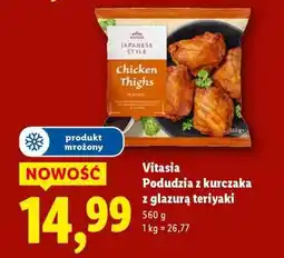 Lidl Vitasia Podudzia z kurczaka z glazurą teriyaki oferta